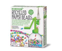 8504588 4M 00-04588 Aktivitetspakke, Recycled Paper Beads 4M Green Creativity